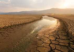 cracked desert landscape